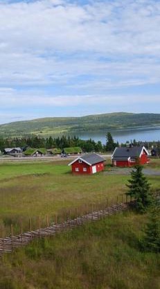 Leilighet med panoramautsikt Sjusjøen Innendørs parkering