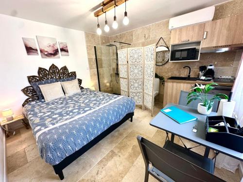 Les Appartements du Mas - Studio Améthyste