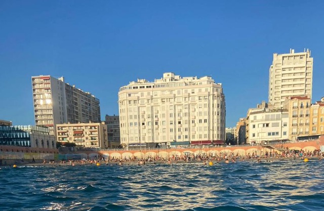 Les catalans, vue mer
