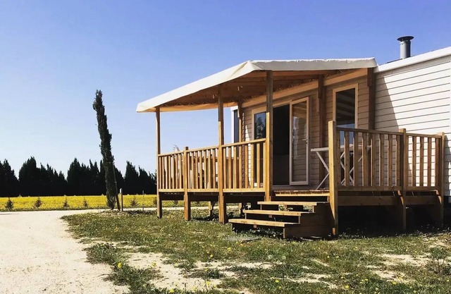 Les Favards campsites**** - Mobil Home Confort 3 rooms 6 people Air-conditioned