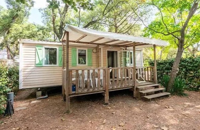 Les Fontaines Campsite*** - Classic 4-room mobile home for 6 people
