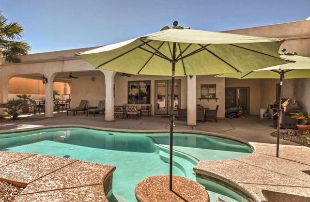 Less Than 2 Mi to Lake Havasu Spacious Home with Patio!