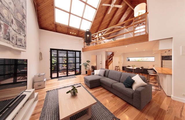 Light-Filled Photography Studio in Garden Setting