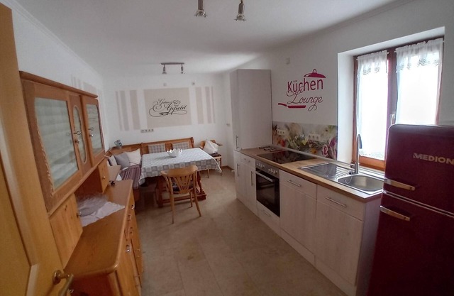 Light-flooded vacation apartment with gallery