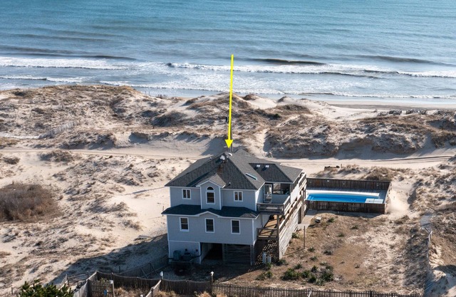 Vistas al mar, OBX ligeramente salado, caballos salvajes, piscina, jacuzzi, playa 4x4