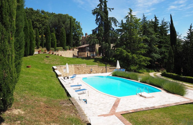 Lilium, espléndida villa con espacio al aire libre, en las colinas de San Giminiano