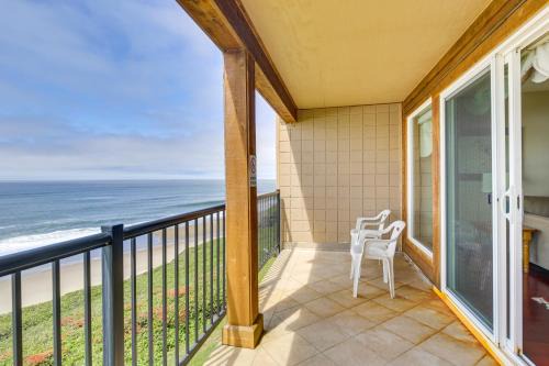Lincoln City Oceanfront Condo, Near Lincoln Beach!