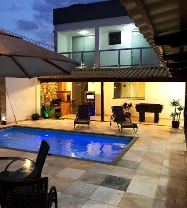 Linda casa de alto padrao com Wi-Fi e lazer em MG