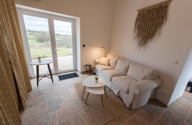 Little lovely house in the countryside with a beautiful view