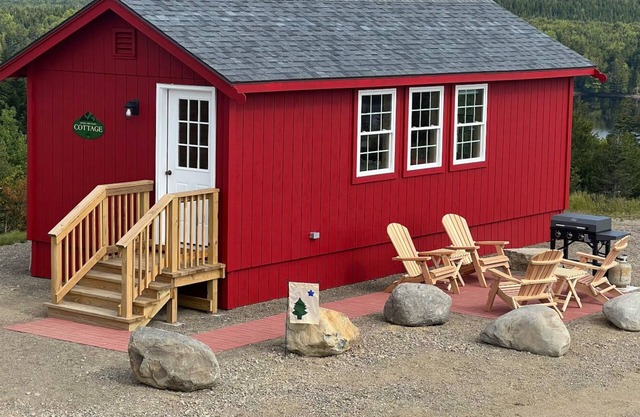 Little Mountain Cottage in Whiting Maine.