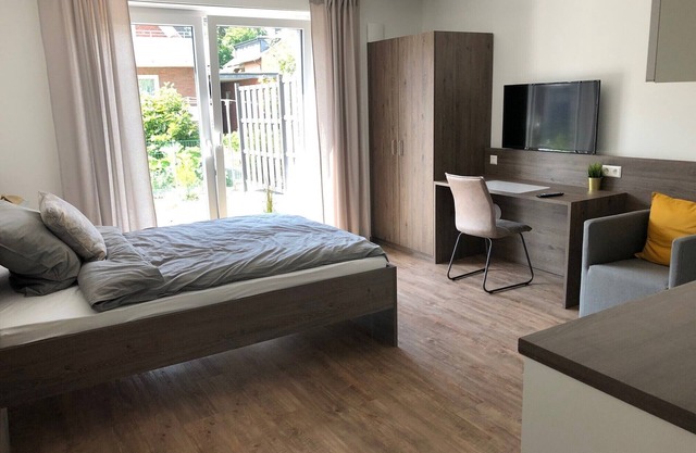 Apartamento-Baño con ducha-Terraza