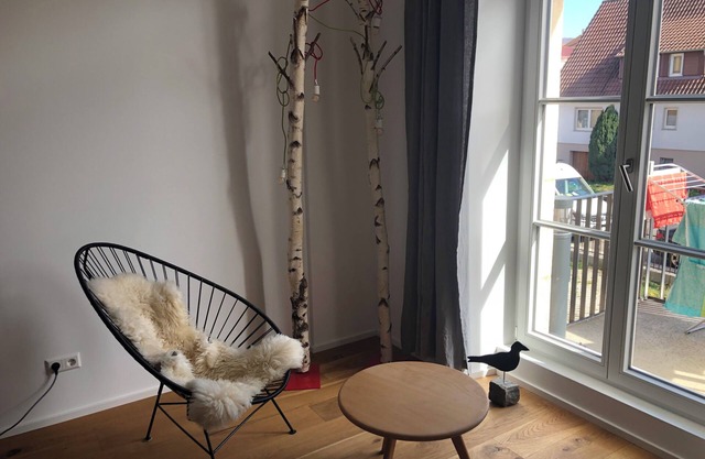 Living in a loft apartment on the edge of the Swabian Alb