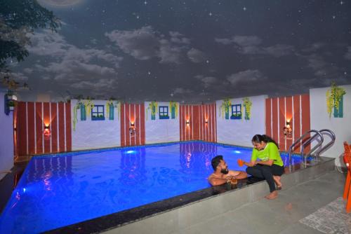 ll EMPYREAN STAY ll AIRAWAT VILLA ll 2BHK ll AC ll PRIVATE POOL ll WIFI ll
