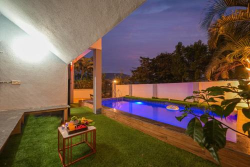 ll EMPYREAN STAY ll CELESTIAL UNICORN VILLA ll LUXURY ll 3BHK ll AC ll PVT POOL ll FREE WIFI ll
