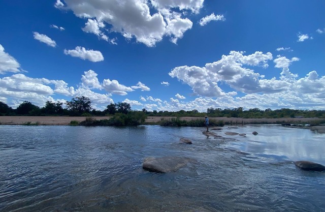 Llano River House on 5 Acres.