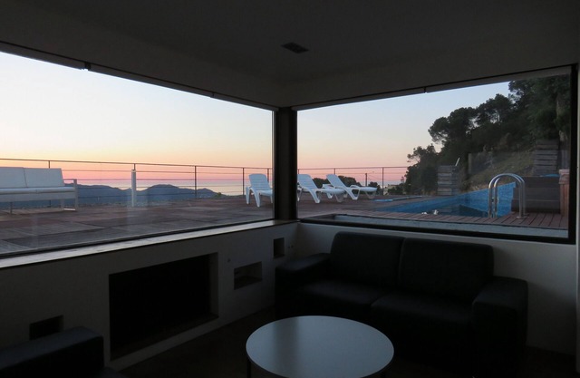 Lloret De Mar: Casa moderna con vistas espectaculares y piscina privada