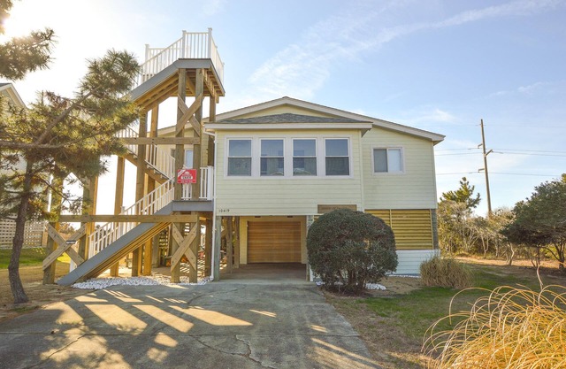 Located on a quiet side street you'll enjoy views of the wildlife preserve.
