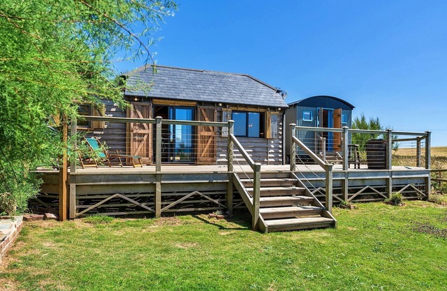 Cabaña en Cornwall con vistas a Widemouth Bay
