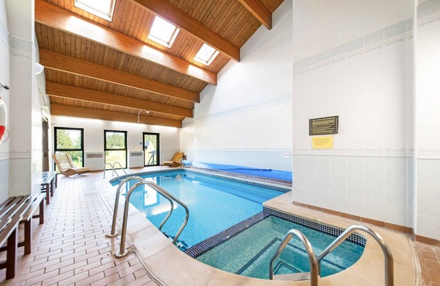 Lodge en Thirsk con spa y vistas al campo