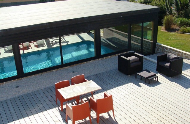 LOFT CLASS 5 * CERCA DE ROSCOFF PISCINA 30 ° VISTA MAR 150M PLAYA