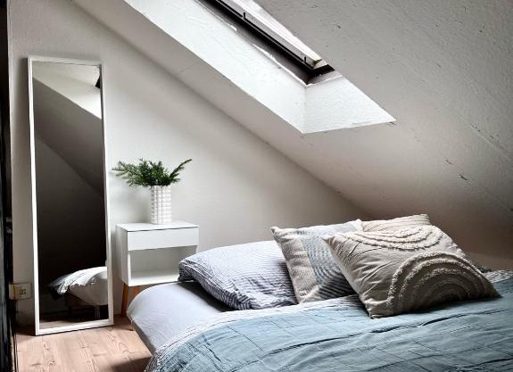 Loft apartment close to metro Palmovka