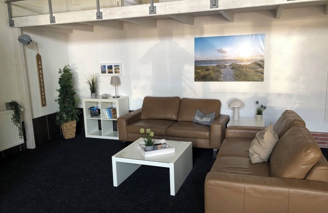 Loft apartment for up to 5 people, lots of space and freedom, 3 bedrooms, mod. design