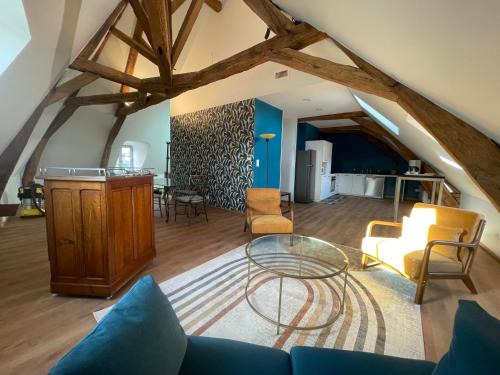 Loft centre Blois dans hôtel particulier