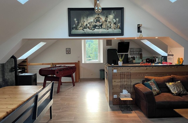 Loft de Luxe en Montagne à la Bresse, Jusquà 8 Personnes
