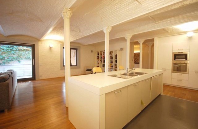 Loft en una antigua cervecería de Bruselas