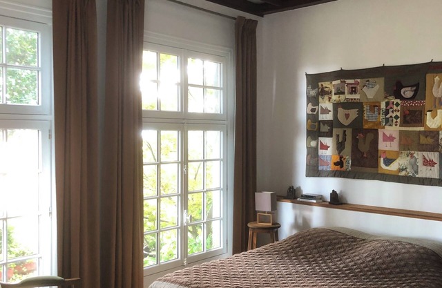 Loft-style apartment in a former orangery.