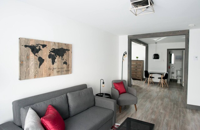 Loft with bed and sofabed in the city centre (Le Court-toit)