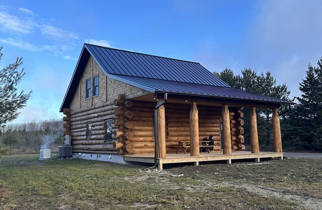 Log Cabin located in Northern Michigan just minutes from Lake Michigan.