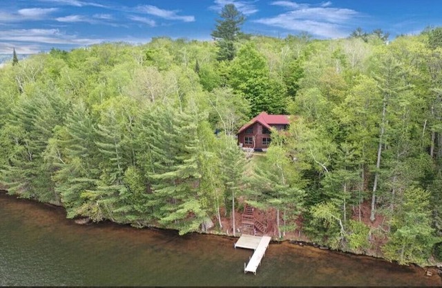 Log Cabin on Lake-3 Acres of Total Seclusion