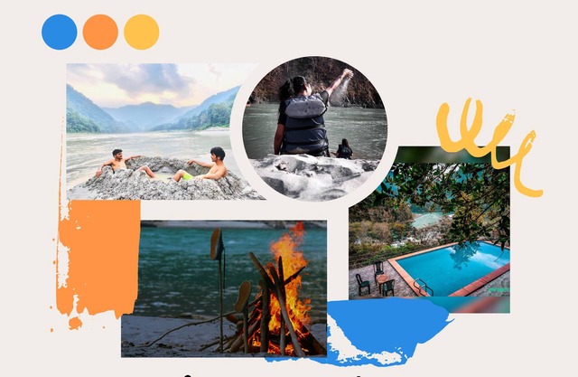 Looking for a camp in Rishikesh? Camping property with river and mountain view.