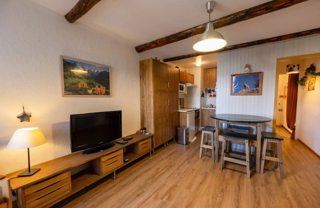Lovely 5p studio with balcony and mountain view - Le Sauze