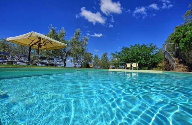 Apartamento con piscina, WIFI, TV, mascotas permitida, aparcamiento, cerca de Greve In Chianti