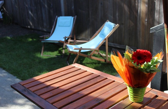 Encantadora suite, en muy conveniente, exuberante, West Side Neighborhood