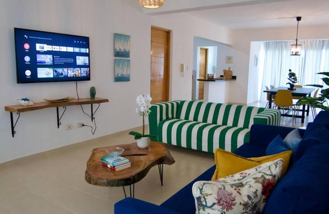 Lovely condo at Blue Sea Tower near Juan Dolio beach