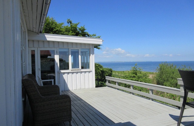 Lovely holiday house with a unique location in Nykøbing Mors.