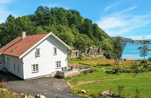 Preciosa casa en Farsund con Wi-Fi