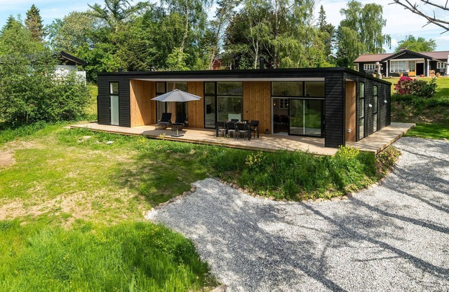 Hermosa casa en Knebel con cocina