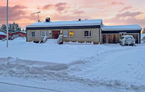 Lovely Home In Norrfors With Sauna