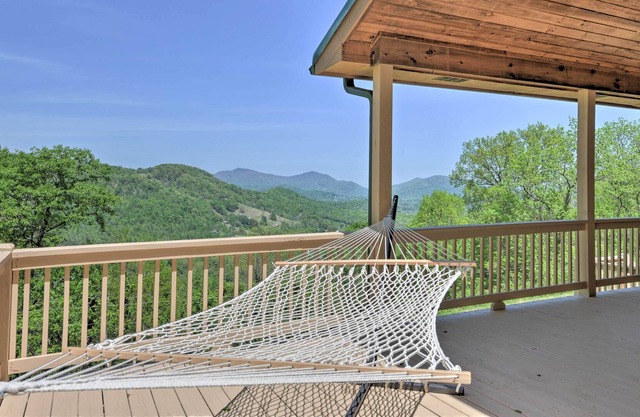 'Luck's Lookout': Breathtaking Mtn Views & Hot Tub