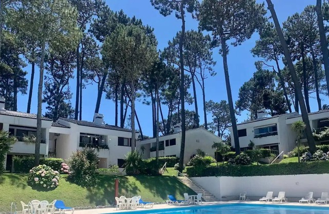 Luminous apartment with own barbecue, pool and maid