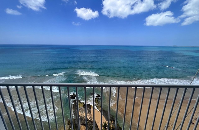 Romantic Oceanfront Balcony Suite Near El Yunque with direct beach access