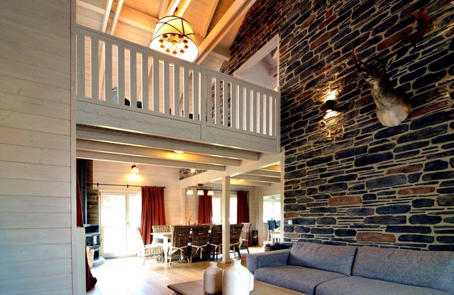 Lush chalet in Septon with sauna