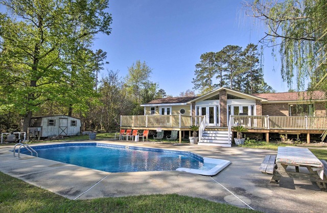 ¡NUEVO! Casa Gilbert con oasis al aire libre en el lago Murray