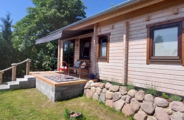 Lüttjes Hus en la laguna de Szczecin