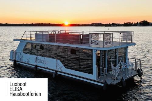 Luxboot ELISA Hausboot mit STARLINK Internet