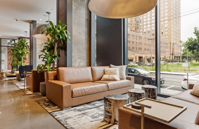 Luxe Jersey City 2BR w/ DM, W/D & Gym, shuttle to PATH, by Blueground